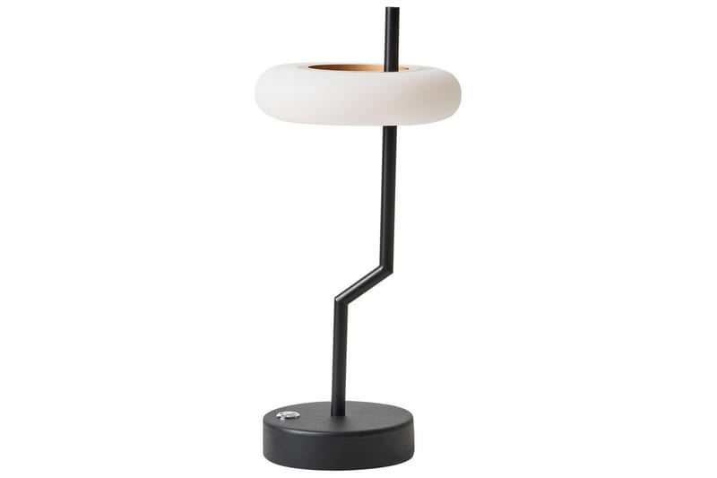 Gabbiani LED Bordlampe 36 cm, Svart/Hvit