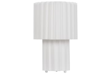 Gozocap Bordlampe 40 cm E27 - Hvit - Belysning - Innendørsbelysning & Lamper - Nattlampe - Nattlampe bord