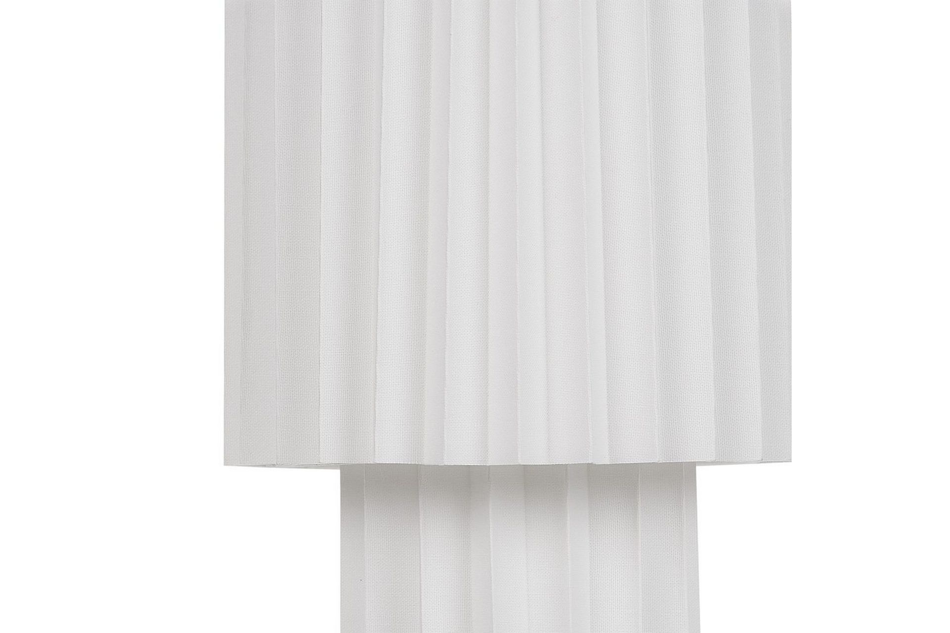 Gozocap Bordlampe 40 cm E27 - Hvit - Belysning - Innendørsbelysning & Lamper - Nattlampe - Nattlampe bord