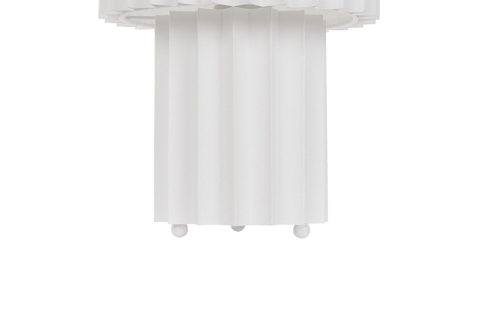 Gozocap Bordlampe 40 cm E27 - Hvit - Belysning - Innendørsbelysning & Lamper - Nattlampe - Nattlampe bord