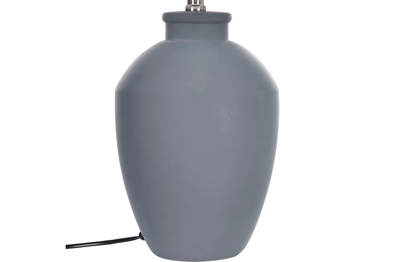 Gyaros Bordlampe 55 cm E27 - Grå/Hvit - Belysning - Innendørsbelysning & Lamper - Nattlampe - Nattlampe bord