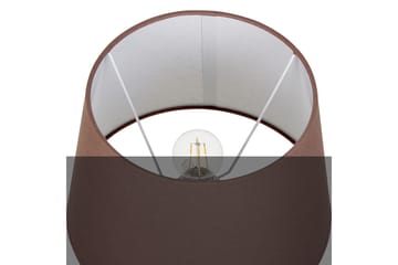 Gyaros Bordlampe 55 cm E27 - Off white/Brun - Belysning - Innendørsbelysning & Lamper - Nattlampe - Nattlampe bord