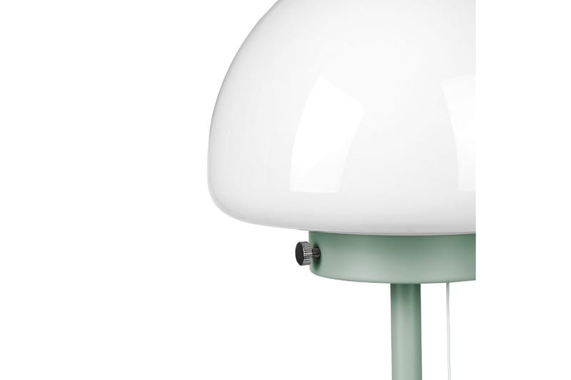 Icaria Bordlampe 39 cm E27 - Grønn/Hvit - Belysning - Innendørsbelysning & Lamper - Nattlampe - Nattlampe bord