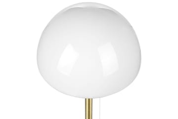 Icaria Bordlampe 39 cm E27 - Gull/Hvit - Belysning - Innendørsbelysning & Lamper - Nattlampe - Nattlampe bord