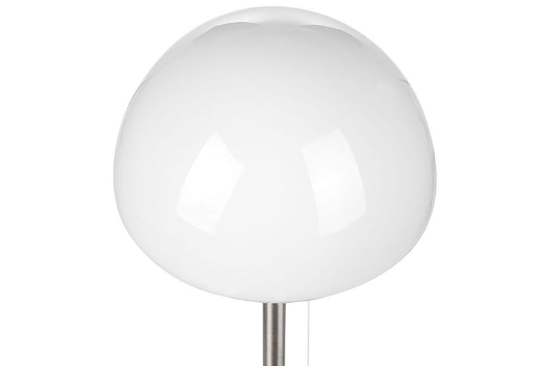 Icaria Bordlampe 39 cm E27 - Sølv/Hvit - Belysning - Innendørsbelysning & Lamper - Nattlampe - Nattlampe bord