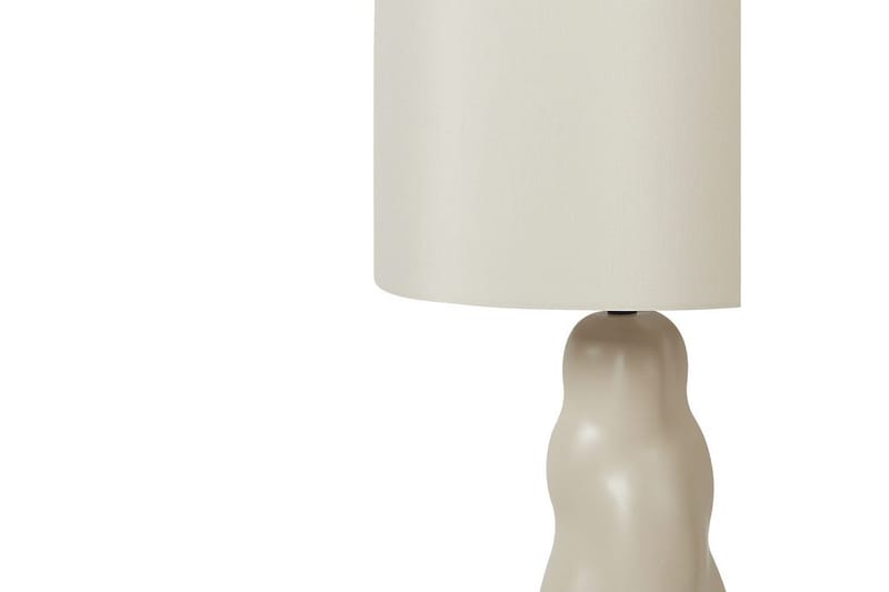 Incantata Bordlampe 51 cm E27 - Beige - Belysning - Innendørsbelysning & Lamper - Nattlampe - Nattlampe bord