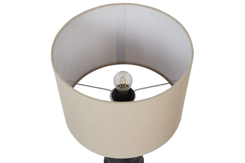 Incantata Bordlampe 51 cm E27 - Svart/Beige - Belysning - Innendørsbelysning & Lamper - Nattlampe - Nattlampe bord