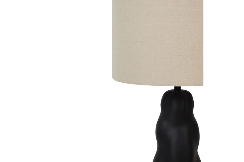 Incantata Bordlampe 51 cm E27 - Svart/Beige - Belysning - Innendørsbelysning & Lamper - Nattlampe - Nattlampe bord