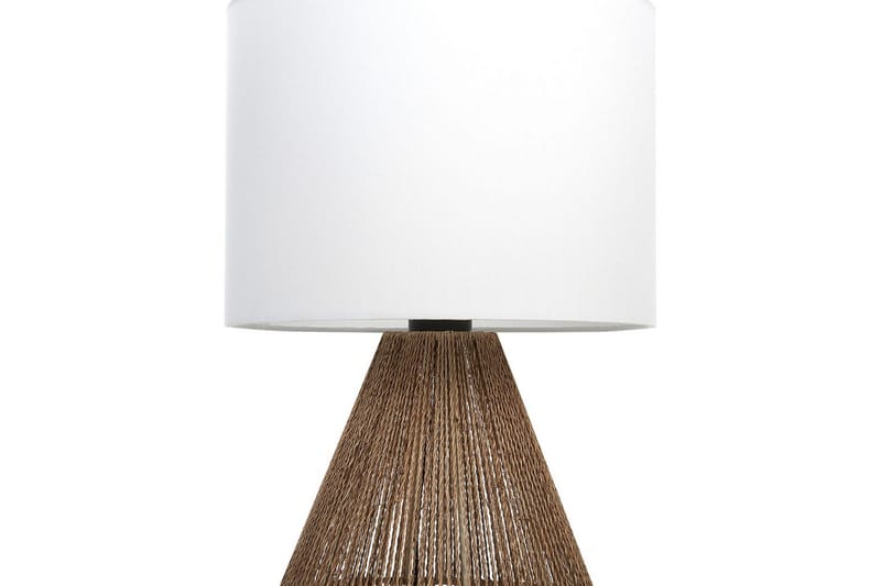 Kafelaina Bordlampe 52 cm E27 - Natur/Hvit - Belysning - Innendørsbelysning & Lamper - Nattlampe - Nattlampe bord