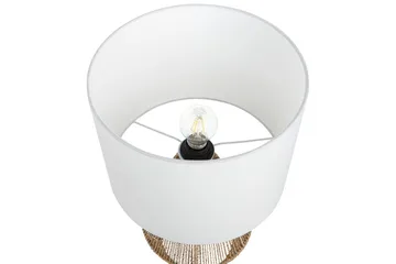 Kafelaina Bordlampe 52 cm E27 - Natur/Hvit - Belysning - Innendørsbelysning & Lamper - Nattlampe - Nattlampe bord