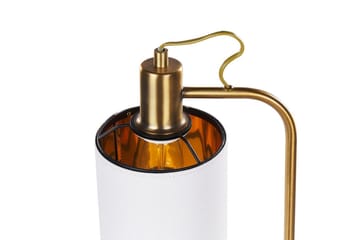 Kallisti Bordlampe 46 cm E27 - Kobber/Hvit - Belysning - Innendørsbelysning & Lamper - Nattlampe - Nattlampe bord