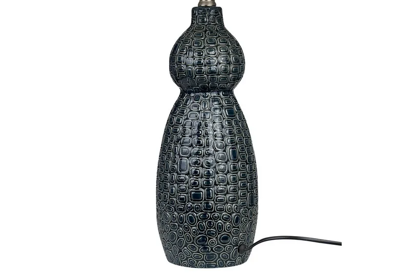 Kastellorizo Bordlampe 60 cm E27 - Mørkeblå/Hvit - Belysning - Innendørsbelysning & Lamper - Nattlampe - Nattlampe bord