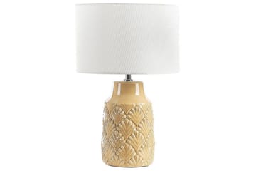 Koronis Bordlampe 43 cm E27 - Beige/Hvit - Belysning - Innendørsbelysning & Lamper - Nattlampe - Nattlampe bord