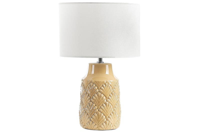 Koronis Bordlampe 43 cm E27, Beige/Hvit