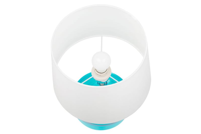 Kosven Bordlampe 42 cm E27 - Akvamarinblå/Hvit - Belysning - Innendørsbelysning & Lamper - Nattlampe - Nattlampe bord