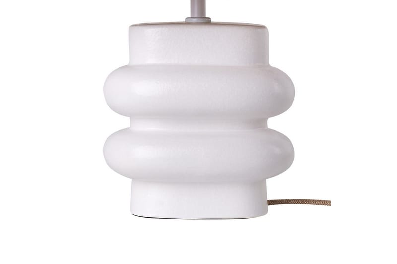 Kulsa Bordlampe 42 cm E27 - Hvit/Beige - Belysning - Innendørsbelysning & Lamper - Nattlampe - Nattlampe bord