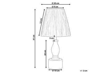 Lanis Bordlampe 41 cm E27 - Lyst tre/Natur - Belysning - Innendørsbelysning & Lamper - Nattlampe - Nattlampe bord
