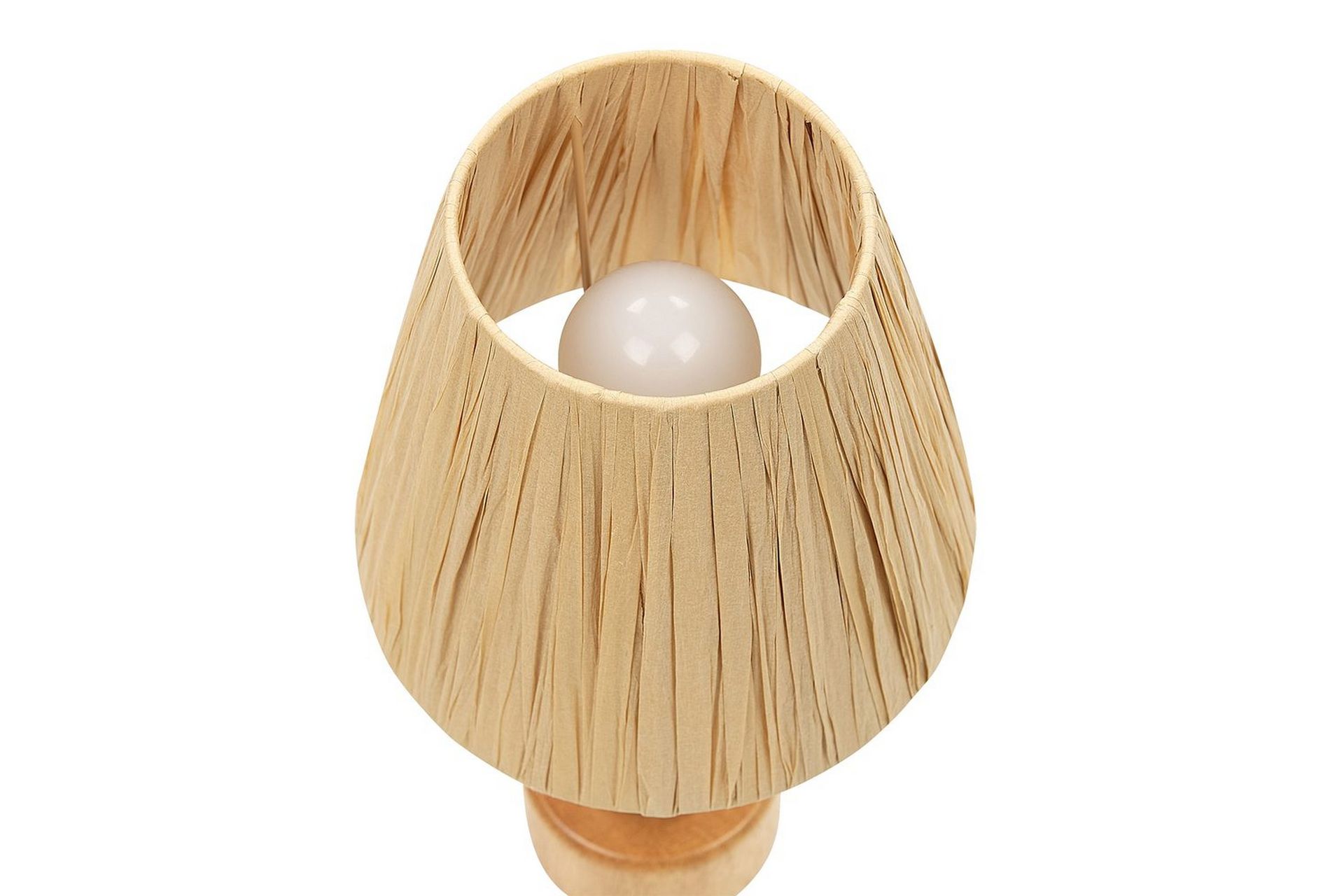 Lanis Bordlampe 41 cm E27 - Lyst tre/Natur - Belysning - Innendørsbelysning & Lamper - Nattlampe - Nattlampe bord