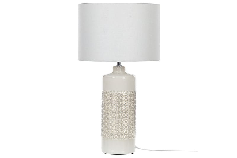 Lapya Bordlampe 58 cm E27 - Off white - Belysning - Innendørsbelysning & Lamper - Nattlampe - Nattlampe bord