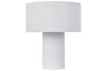 Lefkada Bordlampe 35 cm E27 - Lysegrå - Belysning - Innendørsbelysning & Lamper - Nattlampe - Nattlampe bord
