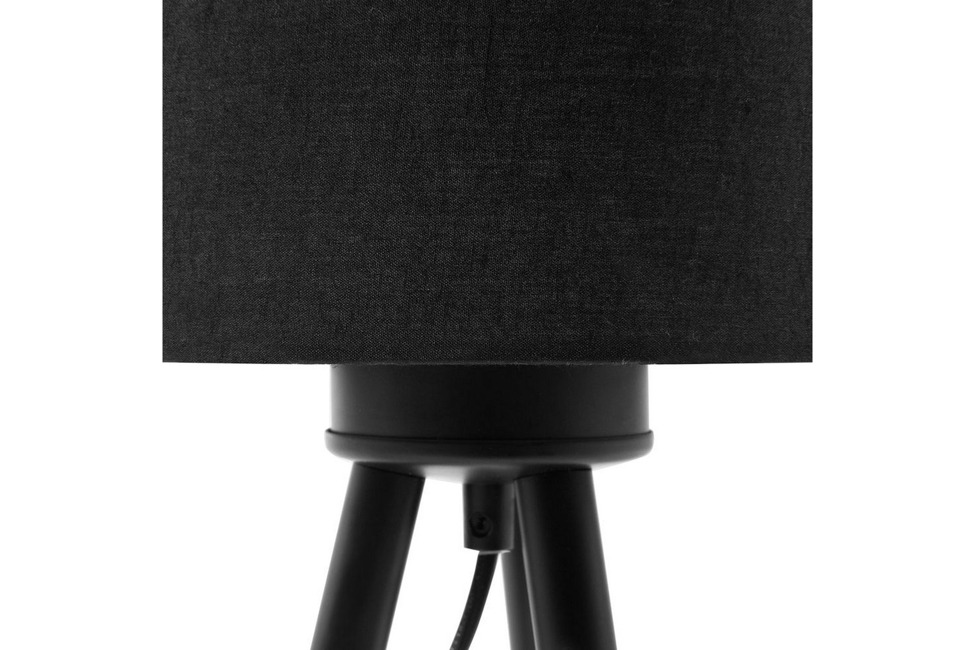 Ligavol Bordlampe 40 cm 2 stk E27 - Svart/Lyst tre - Belysning - Innendørsbelysning & Lamper - Nattlampe - Nattlampe bord