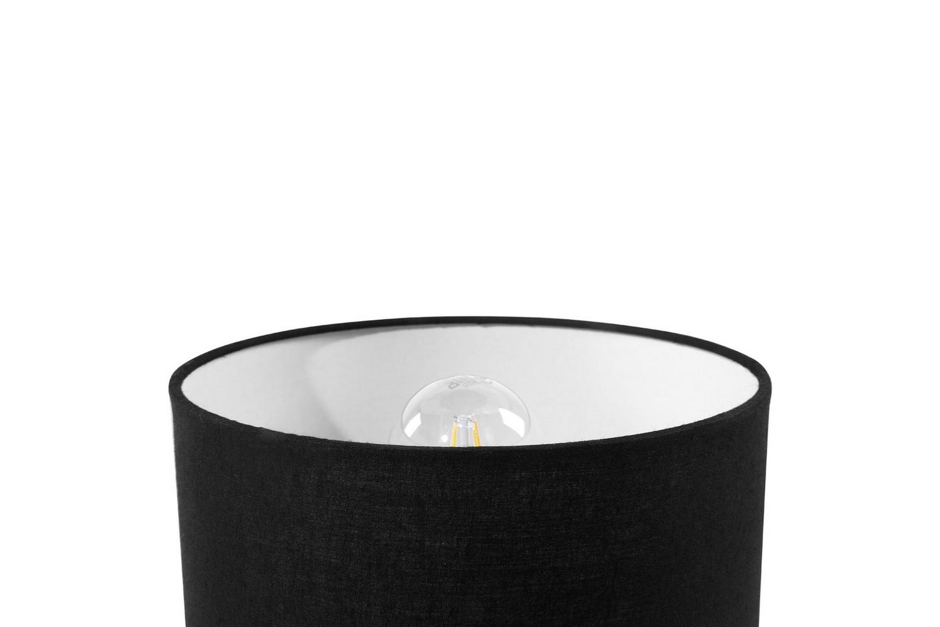 Ligavol Bordlampe 40 cm 2 stk E27 - Svart/Lyst tre - Belysning - Innendørsbelysning & Lamper - Nattlampe - Nattlampe bord