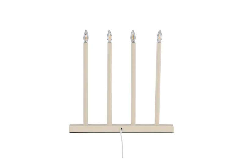 Lofsdalen Adventsstake 35 cm - Beige - Belysning - Innendørsbelysning & Lamper - Nattlampe - Nattlampe bord
