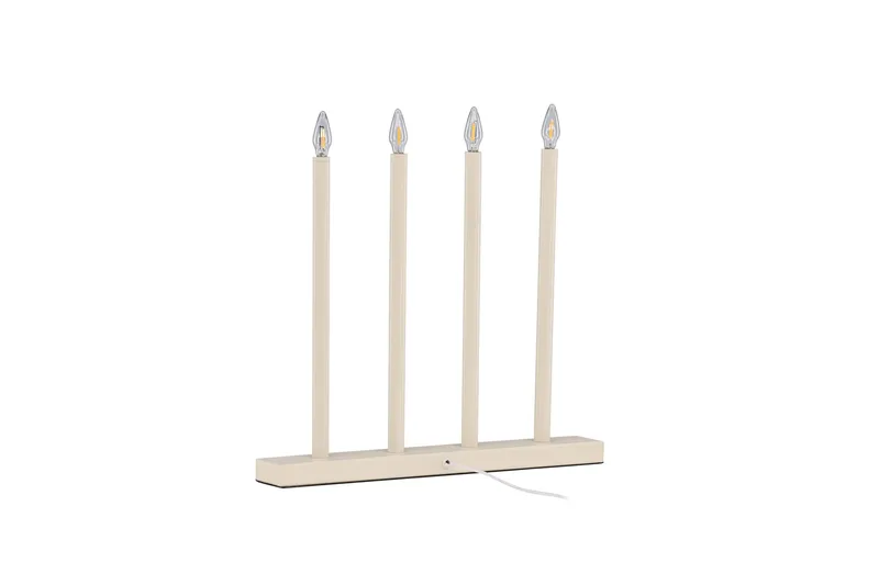 Lofsdalen Adventsstake 35 cm - Beige - Belysning - Innendørsbelysning & Lamper - Nattlampe - Nattlampe bord