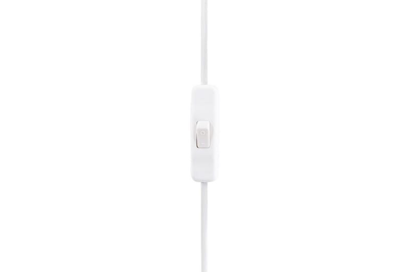 Lombre Bordlampe 53 cm E27 - Hvit - Belysning - Innendørsbelysning & Lamper - Nattlampe - Nattlampe bord