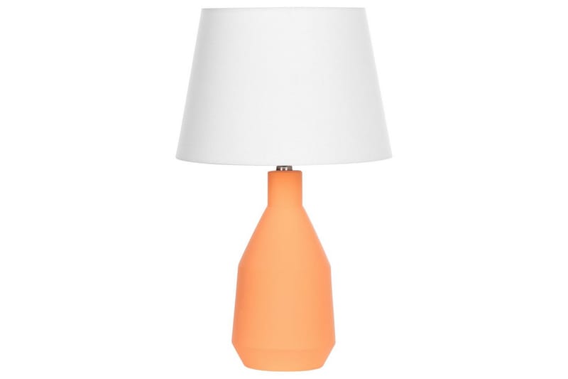 Lombre Bordlampe 53 cm E27, Oransje/Hvit