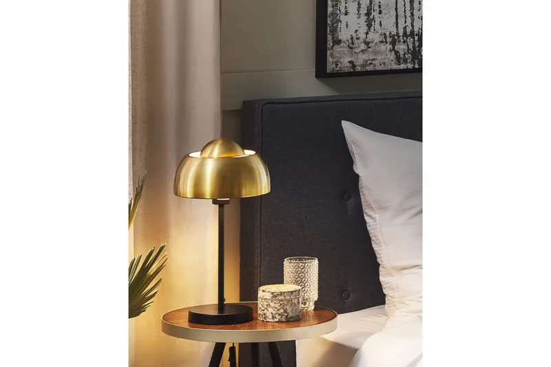 Magica Bordlampe 44 cm E27 - Svart/Messing - Belysning - Innendørsbelysning & Lamper - Nattlampe - Nattlampe bord