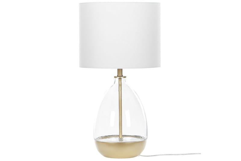 Mariab Bordlampe 63 cm E27 - Hvit - Belysning - Innendørsbelysning & Lamper - Nattlampe - Nattlampe bord