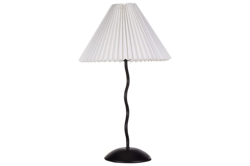 Montecristo Bordlampe 49 cm E27 - Svart/Hvit - Belysning - Innendørsbelysning & Lamper - Nattlampe - Nattlampe bord