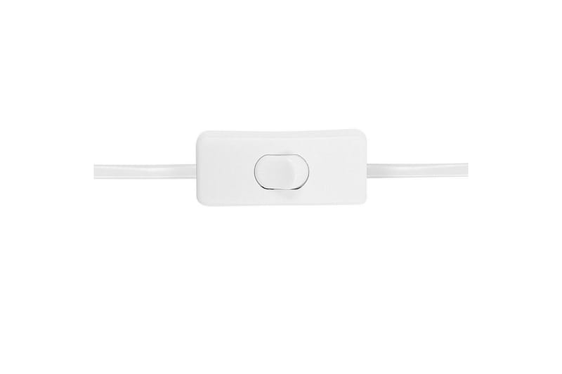 Mykonos Bordlampe 37 cm E14 - Grå/Hvit - Belysning - Innendørsbelysning & Lamper - Nattlampe - Nattlampe bord