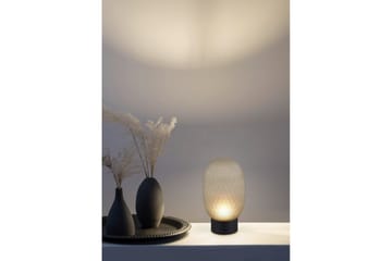 Oppladbar bordlampe TRIO Facette Matt svart/grønn - Matt svart/grønn - Belysning - Innendørsbelysning & Lamper - Nattlampe - Nattlampe bord