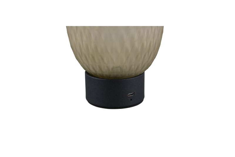 Oppladbar bordlampe TRIO Facette Matt svart/grønn - Matt svart/grønn - Belysning - Innendørsbelysning & Lamper - Nattlampe - Nattlampe bord