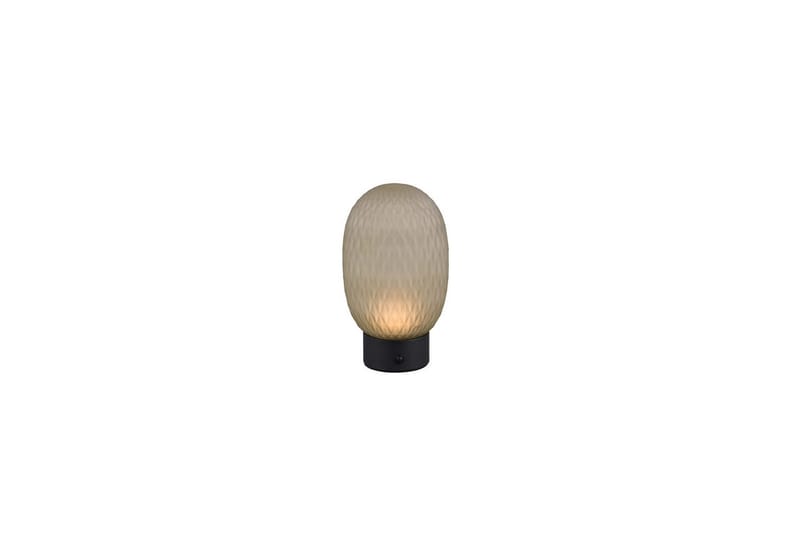 Oppladbar bordlampe TRIO Facette Matt svart/grønn - Matt svart/grønn - Belysning - Innendørsbelysning & Lamper - Nattlampe - Nattlampe bord