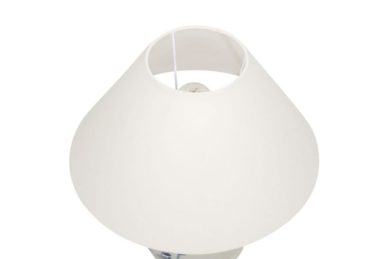 Partuk Bordlampe 55 cm E27 - Off white/Lyseblå - Belysning - Innendørsbelysning & Lamper - Nattlampe - Nattlampe bord