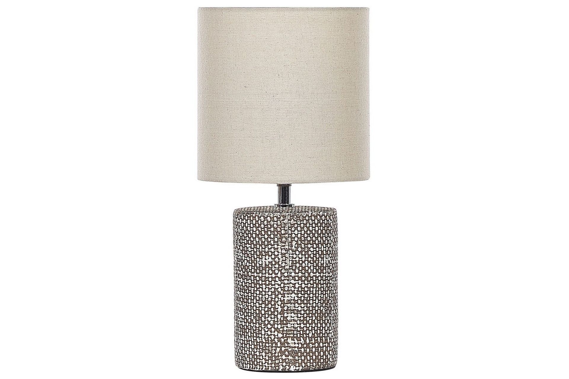Pyskalo Bordlampe 43 cm E14 - Brun/Beige - Belysning - Innendørsbelysning & Lamper - Nattlampe - Nattlampe bord