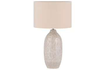 Salza Bordlampe 57 cm E27 - Beige - Belysning - Innendørsbelysning & Lamper - Nattlampe - Nattlampe bord
