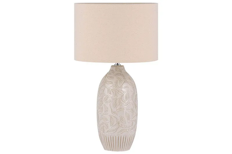 Salza Bordlampe 57 cm E27, Beige