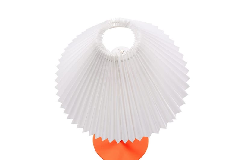 Skiros Bordlampe 48 cm E27 - Oransje/Hvit - Belysning - Innendørsbelysning & Lamper - Nattlampe - Nattlampe bord