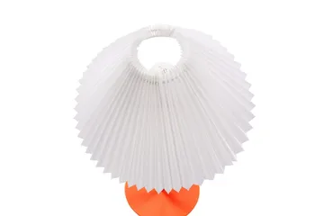 Skiros Bordlampe 48 cm E27 - Oransje/Hvit - Belysning - Innendørsbelysning & Lamper - Nattlampe - Nattlampe bord