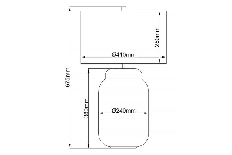 Sola Quintiesse Bordlampe - Belysning - Innendørsbelysning & Lamper - Nattlampe - Nattlampe bord