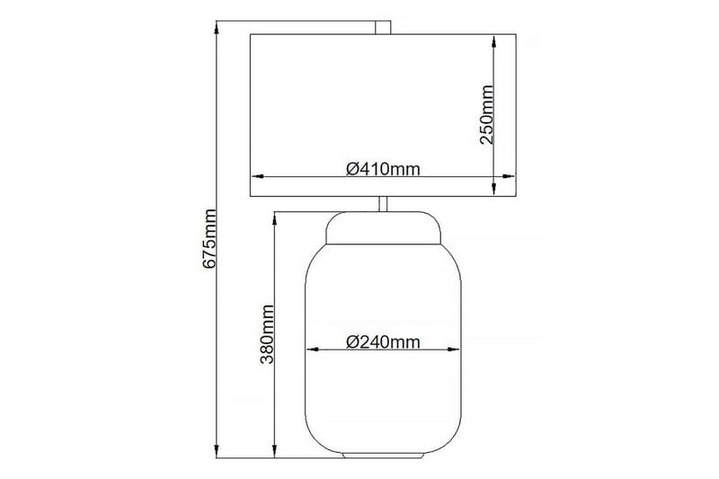 Sola Quintiesse Bordlampe - Belysning - Innendørsbelysning & Lamper - Nattlampe - Nattlampe bord