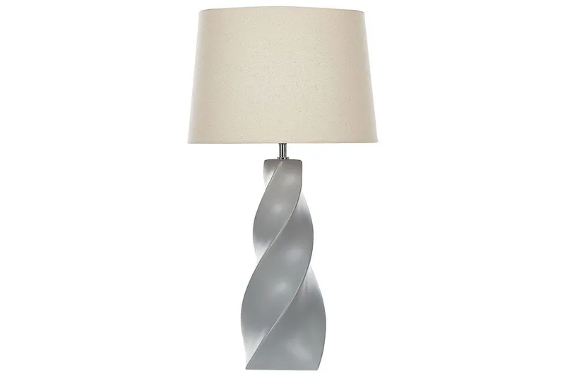 Tavra Bordlampe 71 cm E27, Grå/Beige