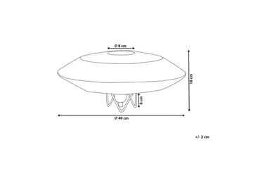 Texna Bordlampe 18 cm E27 - Naturlig - Belysning - Innendørsbelysning & Lamper - Nattlampe - Nattlampe bord