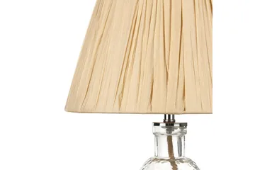 Tila Bordlampe 54 cm E27 - Transparent/Natur - Belysning - Innendørsbelysning & Lamper - Nattlampe - Nattlampe bord