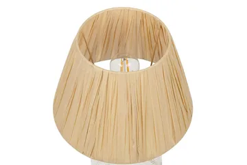 Tila Bordlampe 54 cm E27 - Transparent/Natur - Belysning - Innendørsbelysning & Lamper - Nattlampe - Nattlampe bord