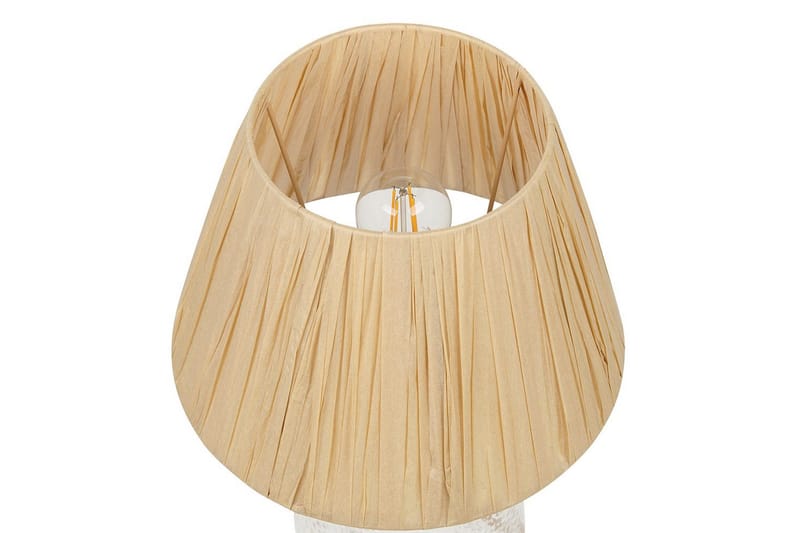 Tila Bordlampe 54 cm E27 - Transparent/Natur - Belysning - Innendørsbelysning & Lamper - Nattlampe - Nattlampe bord